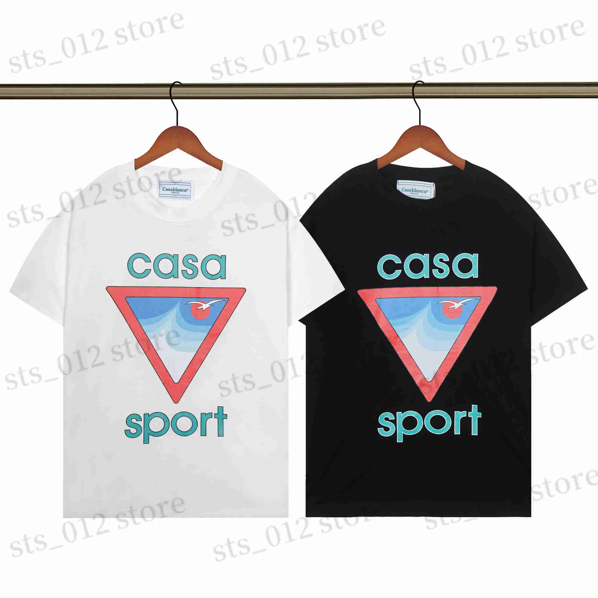 Camisetas de hombre 2023 Camiseta de verano para hombre Camiseta de Casablanc Camiseta con estampado de mujer Diseñadores de marca de lujo camisetas de hombre Hombre diseñador de algodón Ropa S-2XL T230512