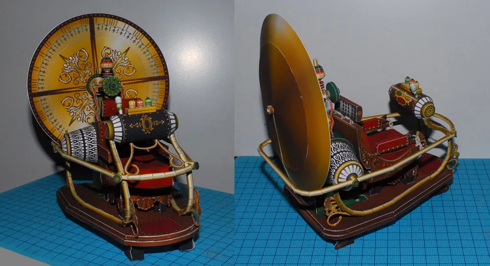 H.G. Wells' time machine 1/18 scale deluxe model | eBay