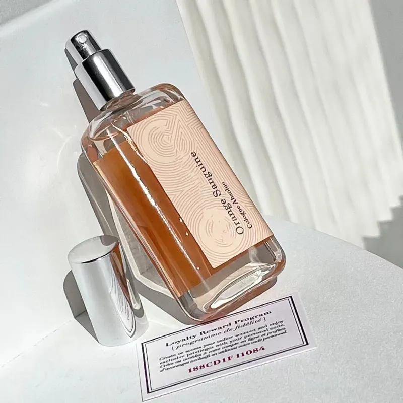 Promotion Luxus Parfüm Orange Sanguine 30ml für Frauen Männer Sprühen Parfum langlebiger Geruch Duft Lady Spray Weihrauch Schnellversand