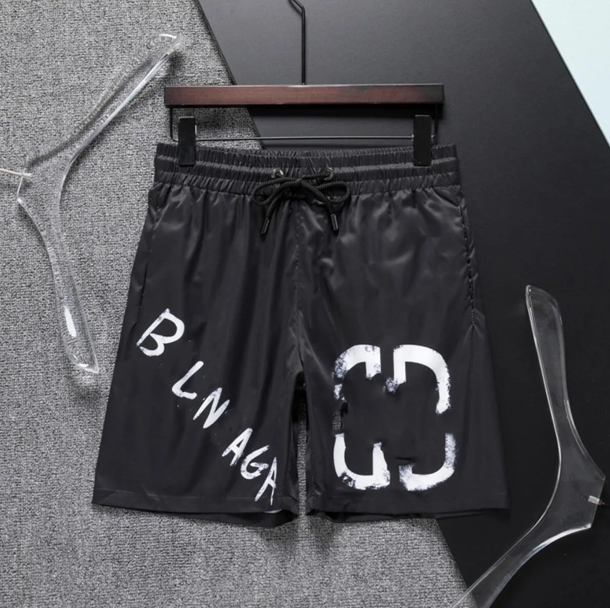 Mens black designer swim shorts hot sale