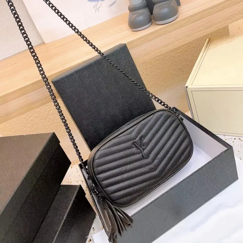 ysllbag çanta yslssbag 2023 mini crossbody kamera çantaları tasarımcı çanta lüks omuz zinciri deri püskül çapraz gövde küçük kanatlar zig zag harfleri 5a