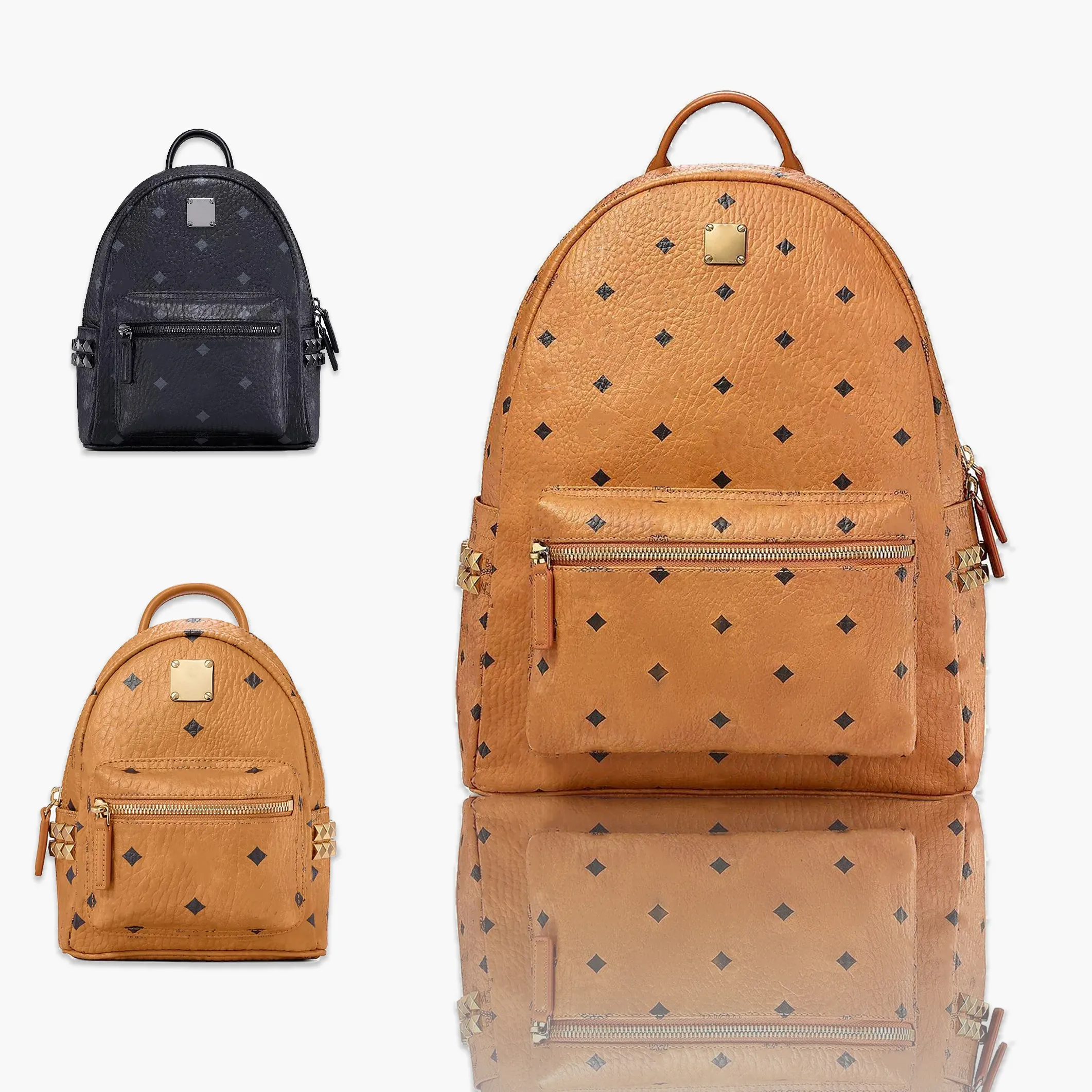 Kadın erkek MC lüks sırt çantası kitap çantası debriyaj crossbody küçük moda çift omuz çantaları Hakiki Deri gizli sakli konusmalar çanta sırt çantası tasarımcı çanta Okul çantaları