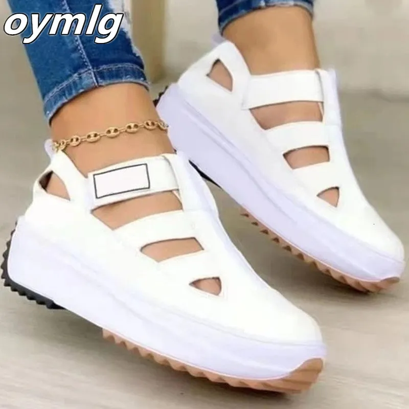 Sandalen Damen Casual Sneakers Schuhe Damen Sandalen Wedges für Damen offene Spitze 230512