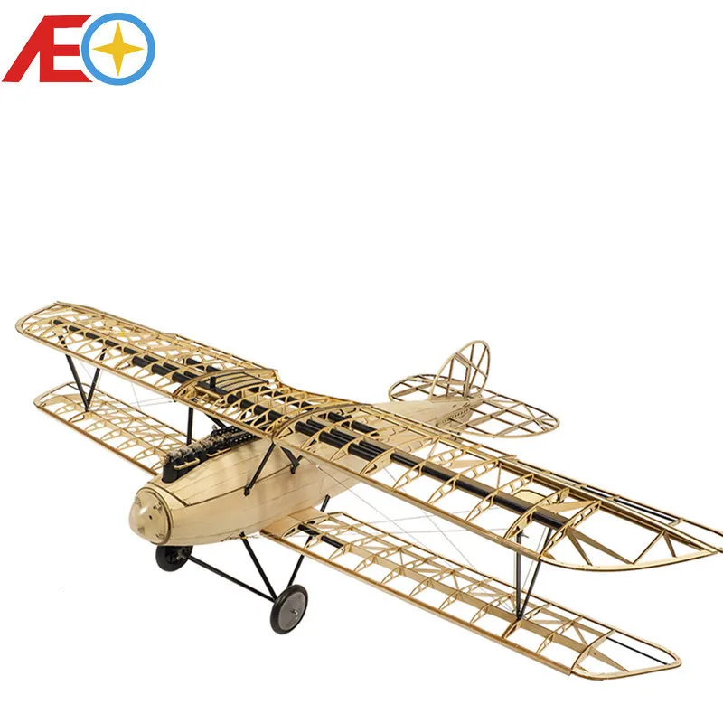 Electric/RC Aircraft Balsawood RC Airplane Kit Albatros D.III 1.8m 70" Wingspan Laser Cut Balsa Kit DIY Plane Model Wood 230512