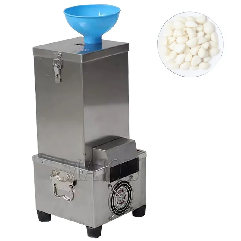 Automatic Garlic Peeler 25Kg/h Garlic Peeling Machine Stainless Steel Fast Garlic Peel Household Commercial