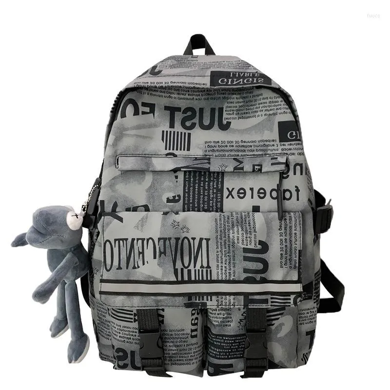Backpack School For Teenage Boys Cool Schoolbag Waterproof Lightweight Travel College Large Bookbag Women