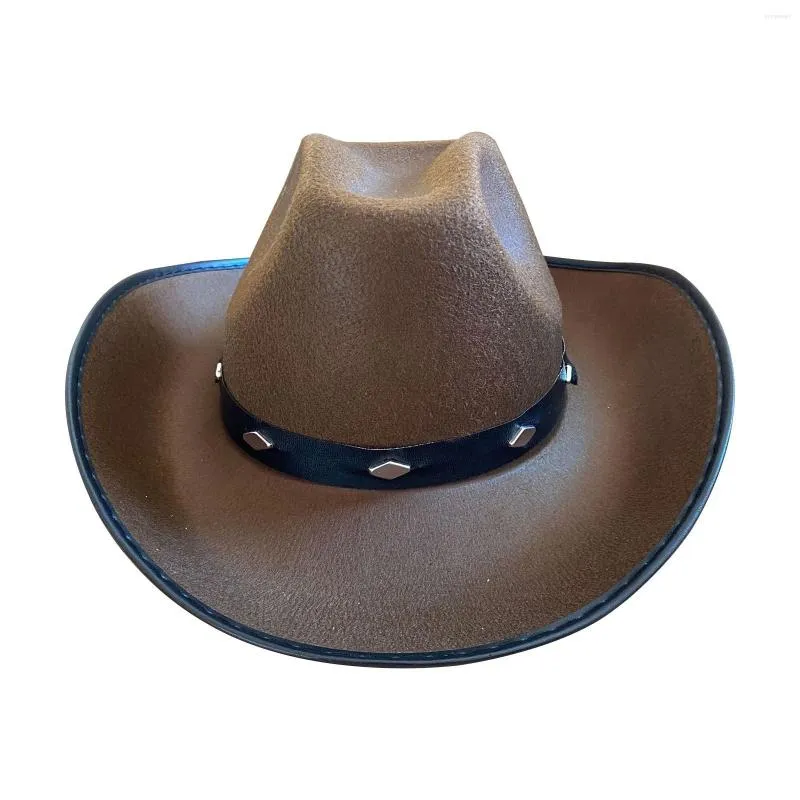 Broad brimmed cowboy hat deals