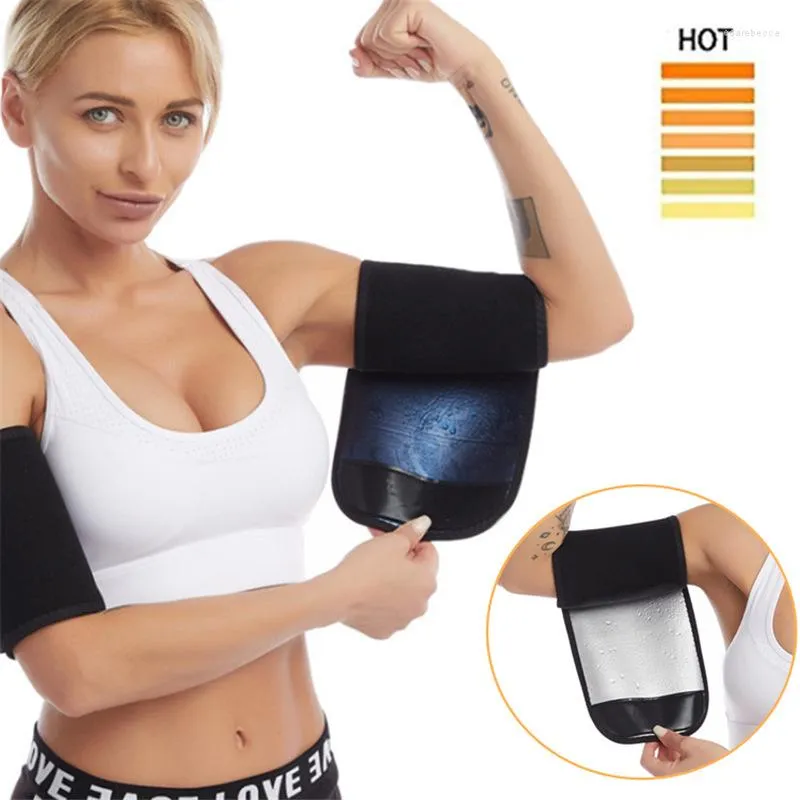 Dameshoeders arm trimmers voor mannen vrouwen sauna zweetbands shaper wraps verstelbare slappe armen trainer