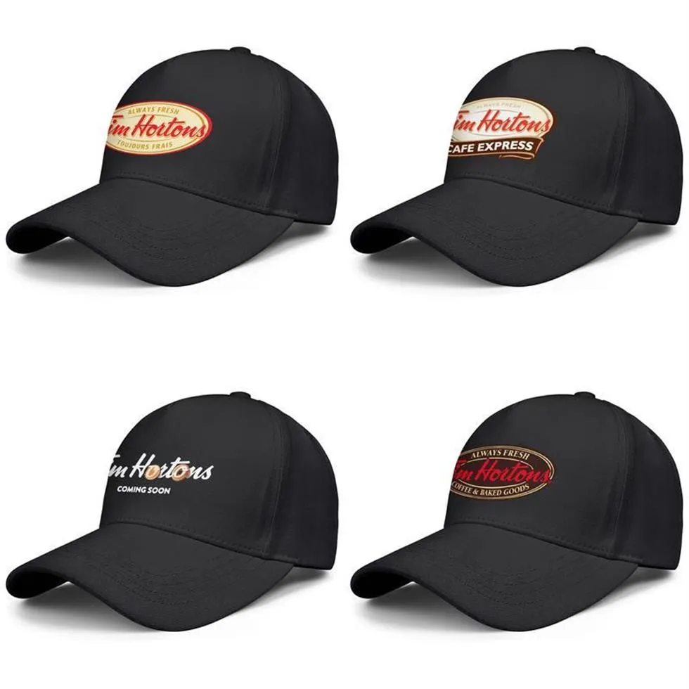 Логотип Tim Hortons Мужчина и женщины, регулируемая Trucker Cap Custom Vintage Team Trendy Baseballhats Logo268j