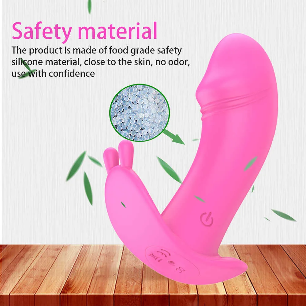 Vibrators Wearable Panties Dildo Wireless Remote Control Sex Toys for Women 12 Speed G Spot Clitoris Stimulato_voghion.com
