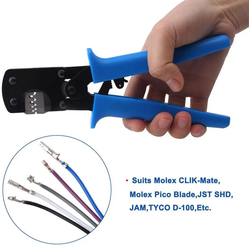 Cleaners Small Crimper 1.0 Spacing 1.25 Molex Jst Jae Tycoe Ratchet Terminal Crimper Crimping Tool Pliers