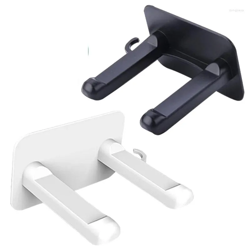 Hooks 1Pc Multifunctional Bracket Wall Mount Hair Dryer Storage Rack For Phone Holder Organizer Bathroom Towel Hook