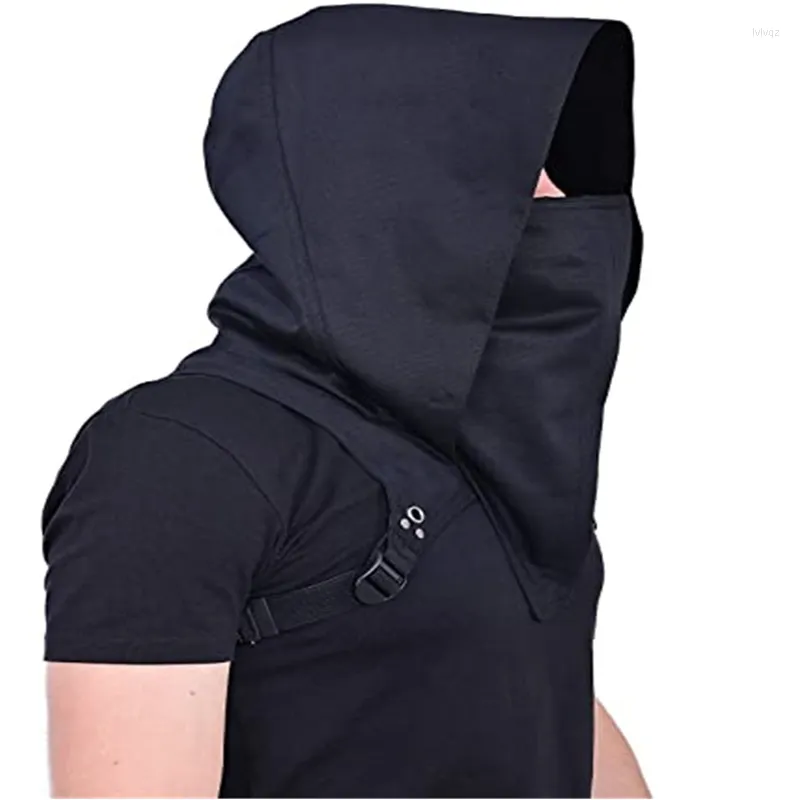 Casquettes De Cyclisme De Noël Chaud Chapeau Cape En Plein Air Masque D'équitation Sports Automne Et Hiver Coupe-Vent Réglable À Capuche Écharpe