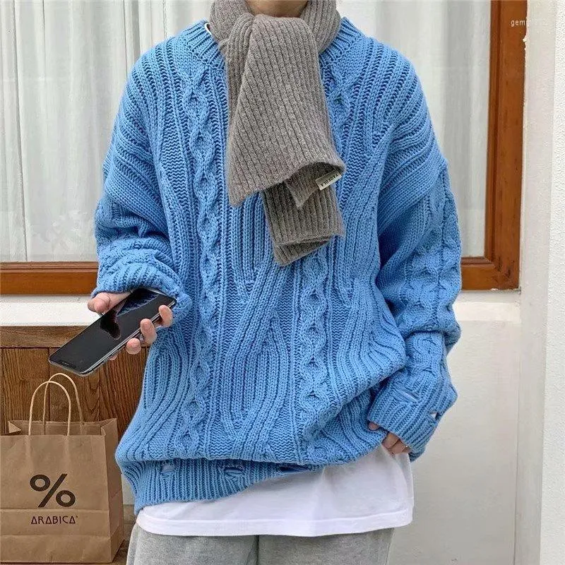 Oversized grey jumper mens hot sale