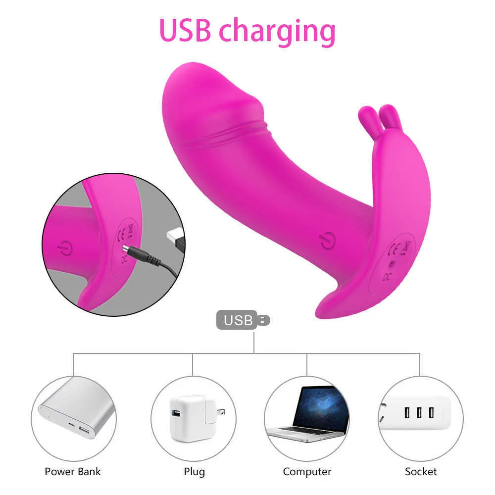 Vibrators Wearable Panties Dildo Wireless Remote Control Sex Toys for Women 12 Speed G Spot Clitoris Stimulato_voghion.com