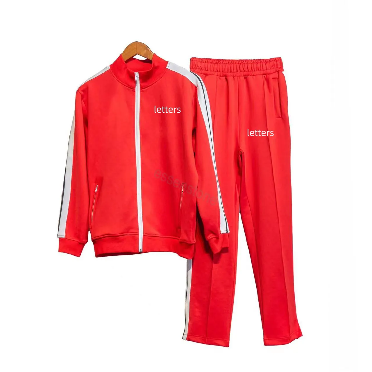Designers Mens Tracksuits Sweatshirt Zipper Loose Suits Womens