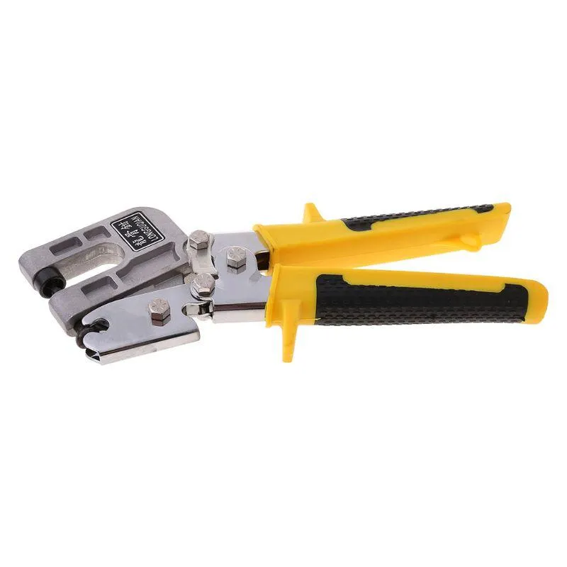 Tang Stud Crimper da 10 pollici in lega in lega di alluminio Strumento muro a secco per crimper per la fissaggio di gadget metallici