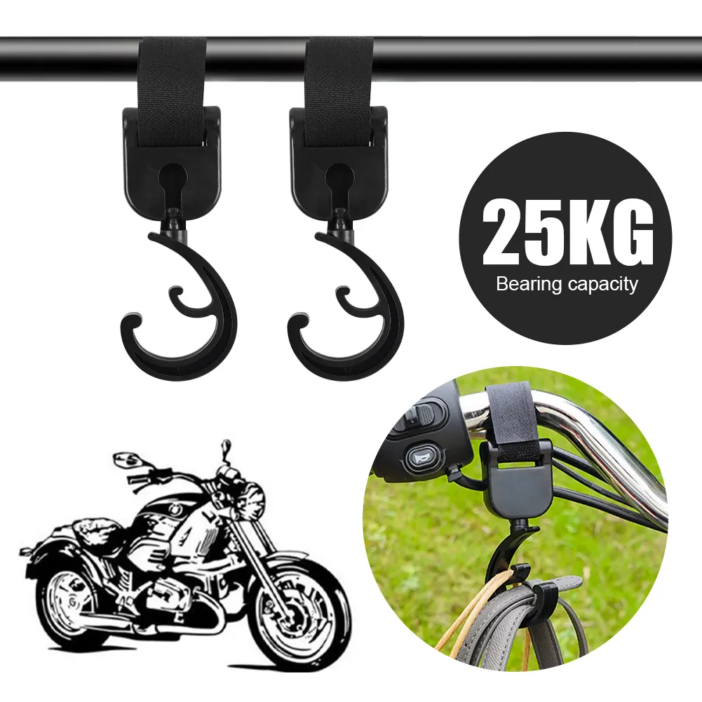 Motorcycle Handlebar Storage Hook Universal Scooter Luggage Bag Hanger Motorbike Helmet Claw Hook Storage Bag Holder Gadget