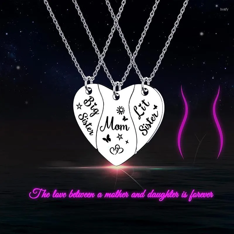Stainless steel mother daughter jewelry hot sale