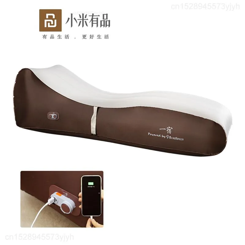 Accessories Youpin Automatic Inflatable Bed Single Person Lunch Break Air Cushion Bed Outdoor Camping Ultralight Mattress PS1 Sleeping Pad