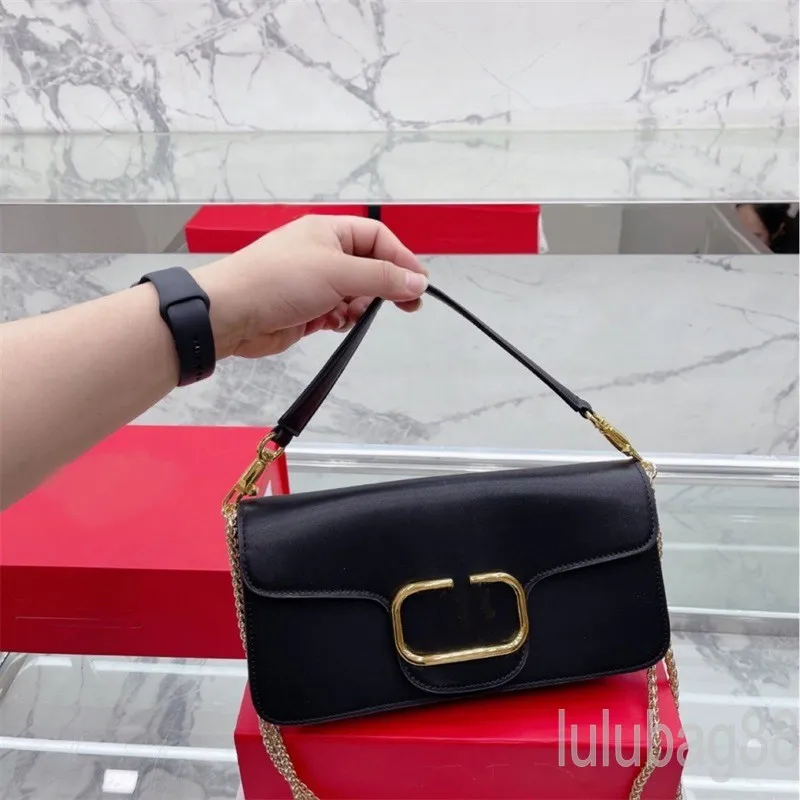 Adjustable designer bag squares handbag evening leathers multicolour chains gold color letters soft lining crossbody fashion dainty brown shoulder bag