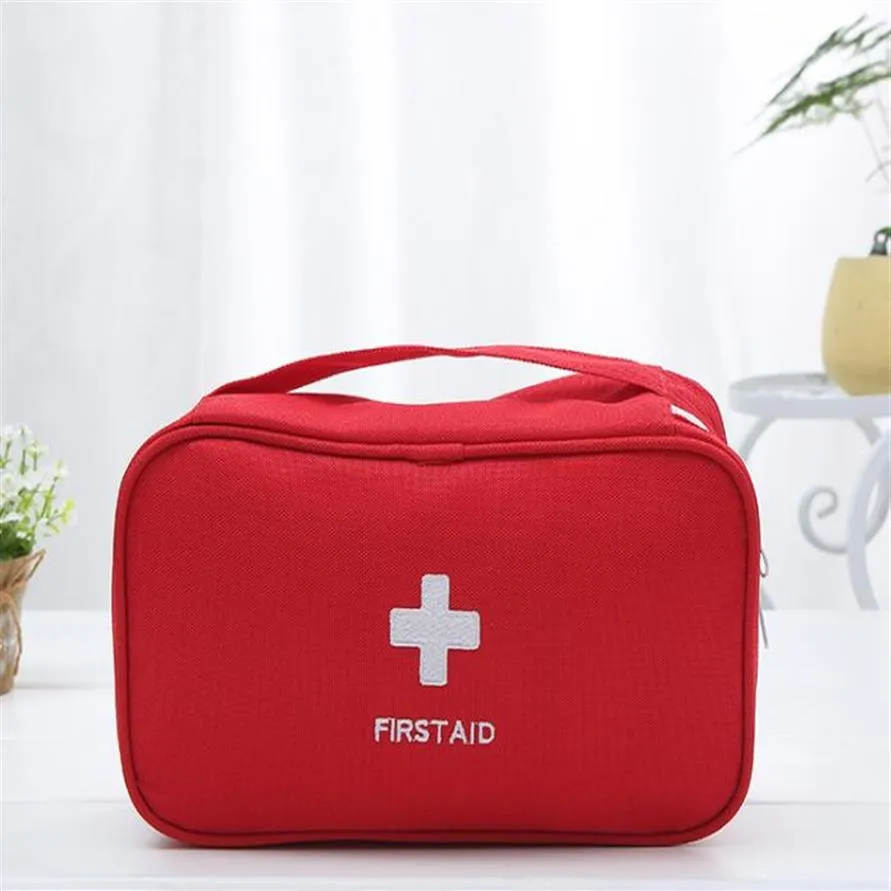 Empty First Aid Bag Kit Pouch Home Office Medical Emergency Travel Rescue Case Bag Medical Package288n