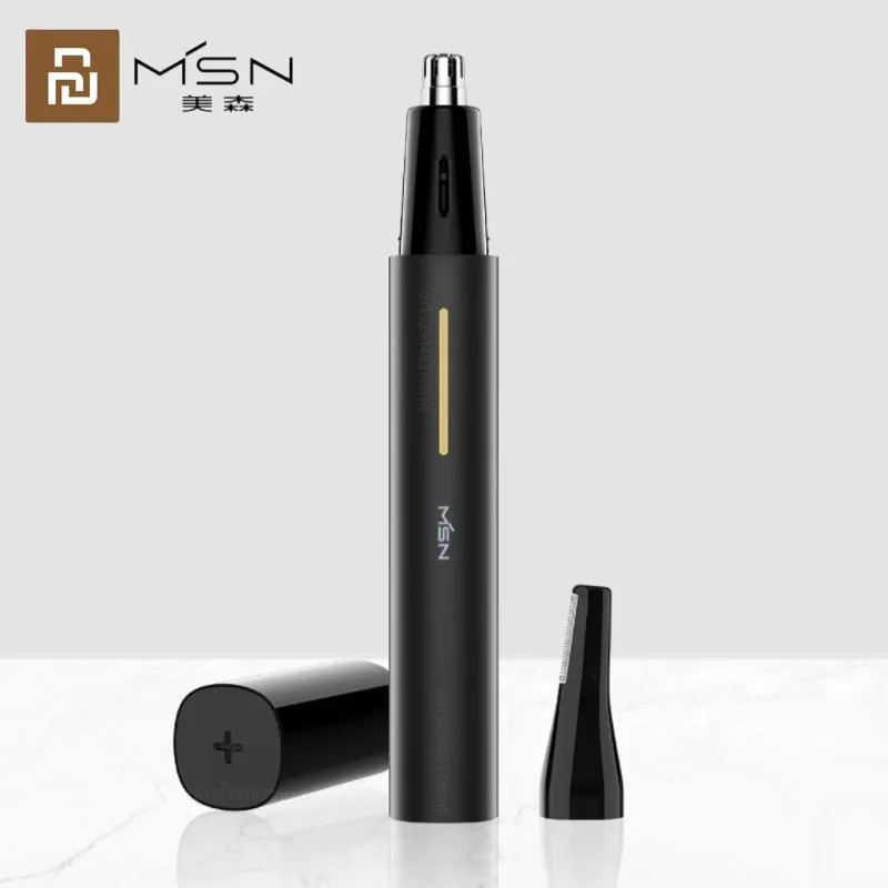 Trimmers MSN Ear Nose Hair Trimmer Professional Painless Double Head Rechargeable Hair Removal Eyebrow Trimmer For Men Women