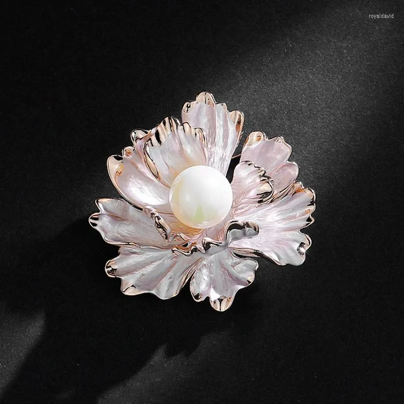 Broches 2023 Factory Direct Chinese stijl Rich Peony Flower All-match broche geschenk Fashion Alloy Accessoire Dames Corsage