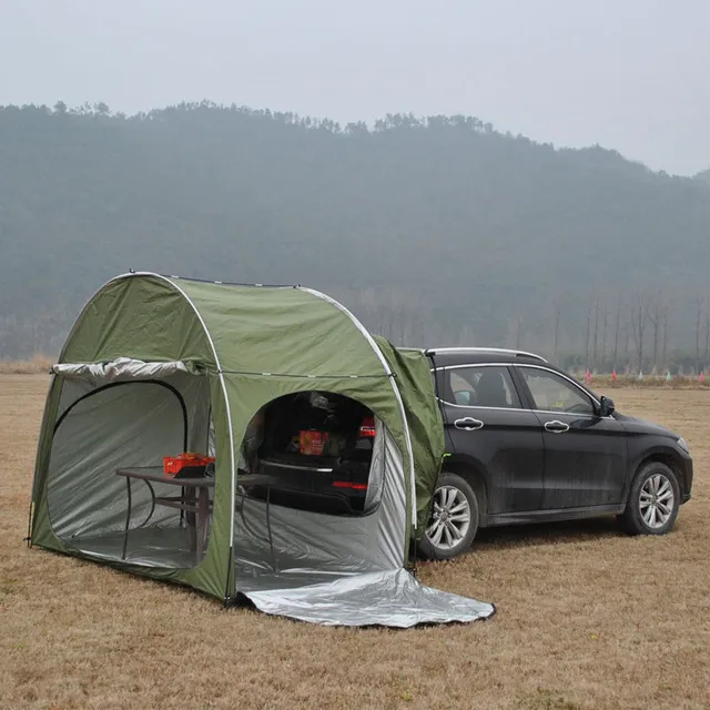 Tente De Camping Arrière Pour Voiture En Plein Air, Protection UV