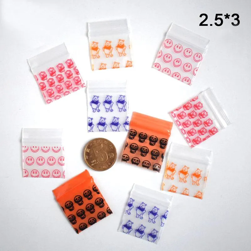 Compact Plastic Ziplock Zip Bag For Organized Packaging Mini Size