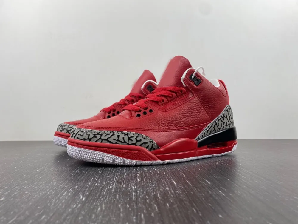Original Quality Dj Khaled 3s Shoes Men 3 Grateful University Red Black Cement Classic Designer Sneakers
