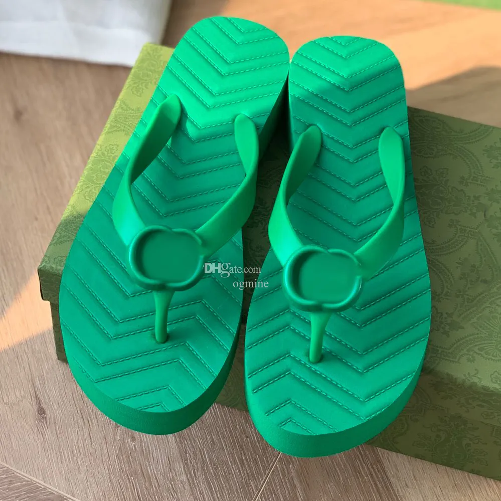 Designer rubber flip flops hotsell