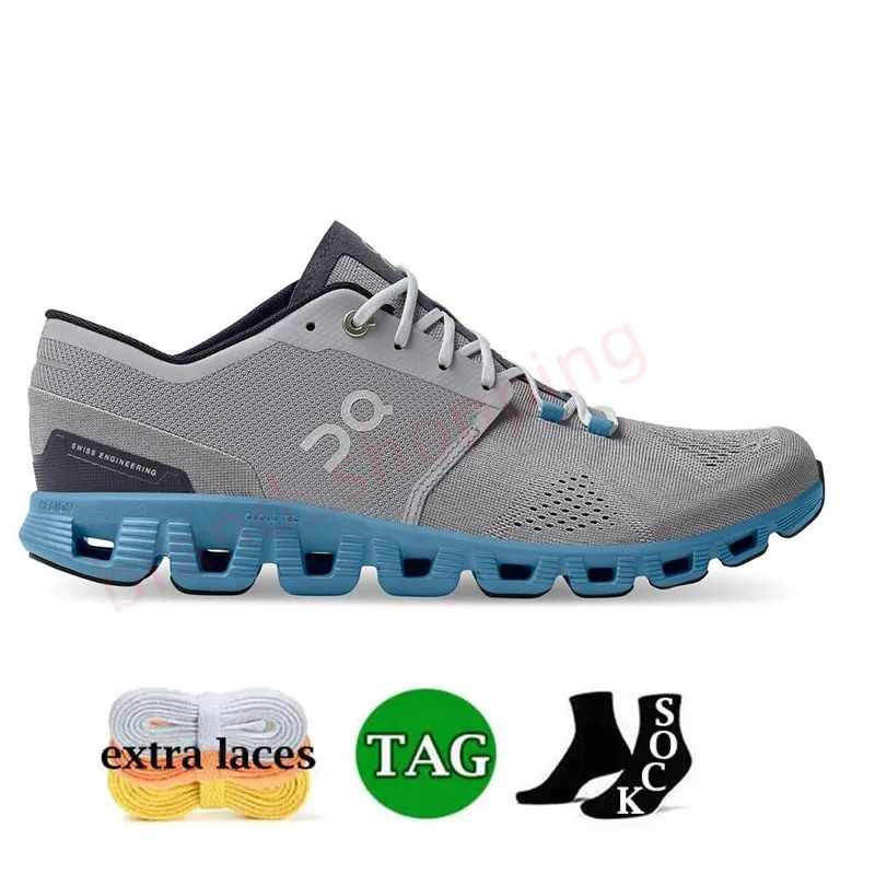 Designer X On On Cloud Tennis Shoes For Men And Women Nova Platform, Triple Black Eclipse