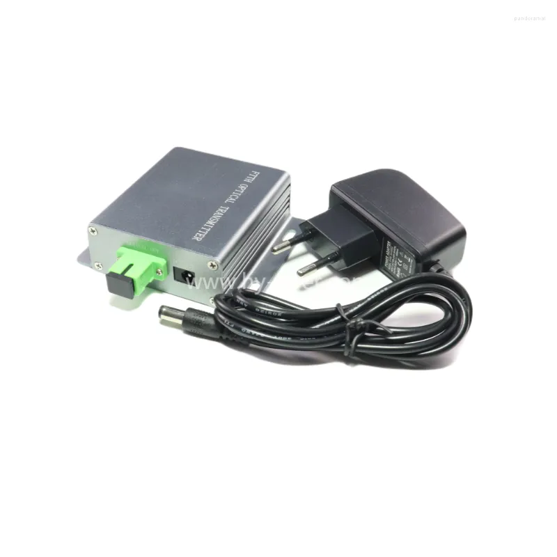 Fiber Optic Equipment Mini CATV SATV 1550nm Optical Transmitter 10dBm SC/APC 5km Bandwidth 47-2150MHz