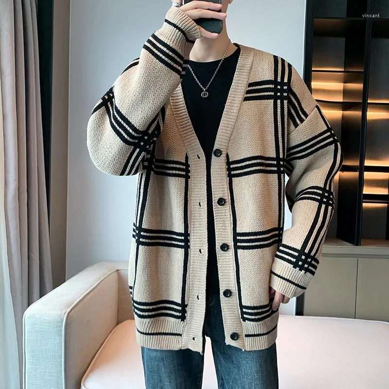 Vintage plaid cardigan sweater best sale