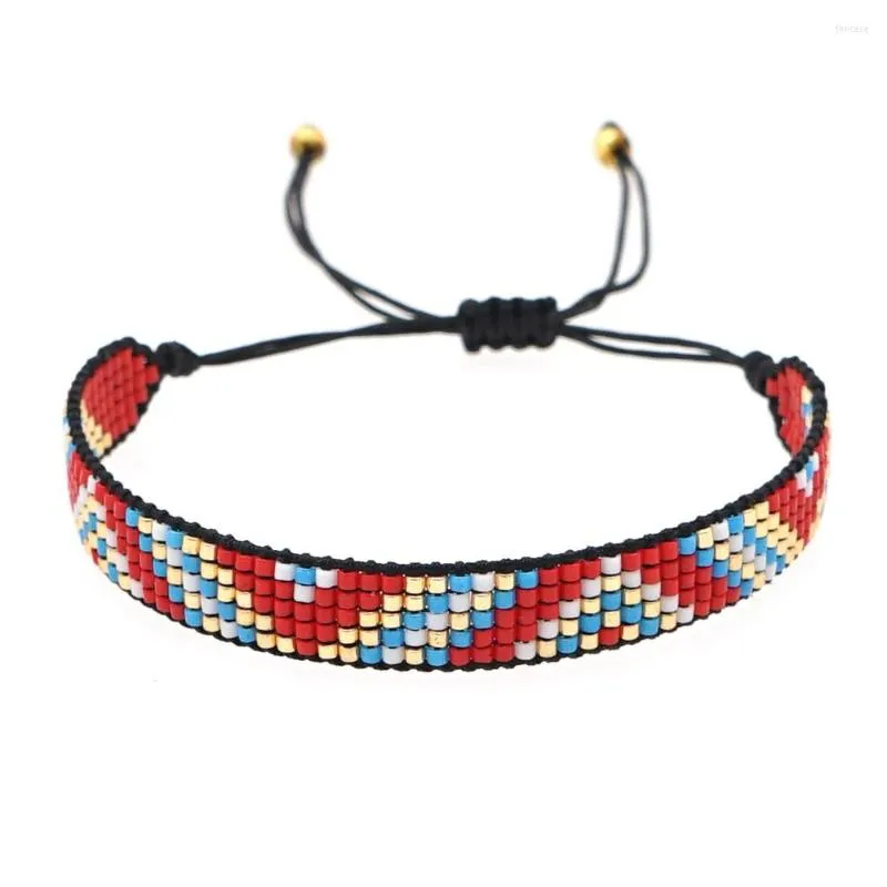 Link armbanden Go2boho dames op hand sieraden 2023 Boheemse kralenwerk handgemaakte miyuki sieraden verstelbaar beadch cadeau