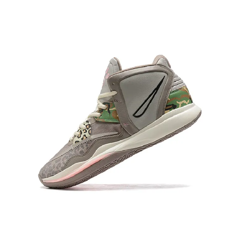 Mens Irving Kyrie Infinity 8 Basketball Shoes 8s Leopard Camo EYBL