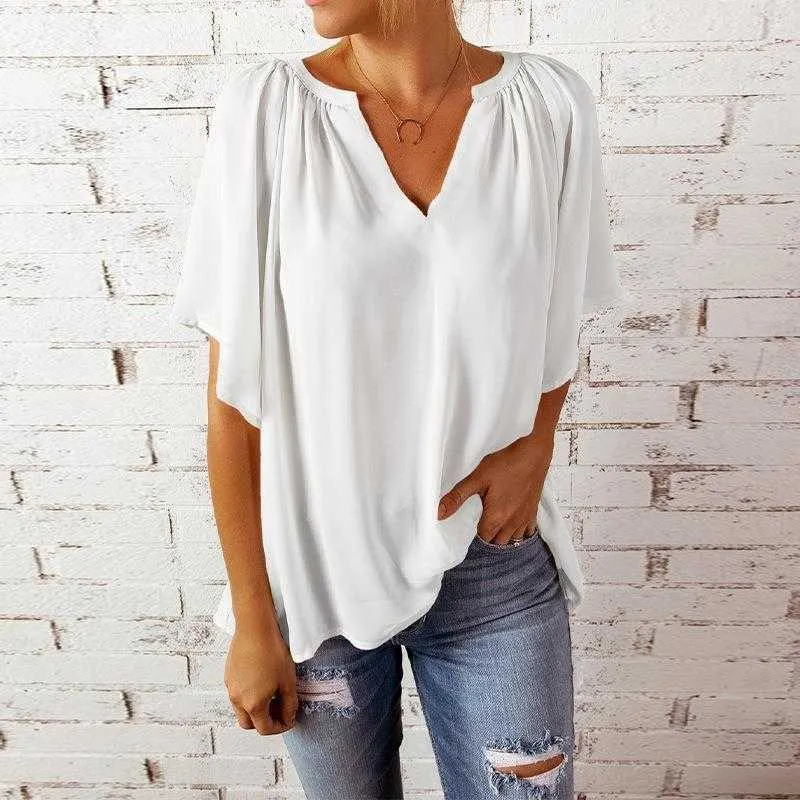T shirt halve mouw top