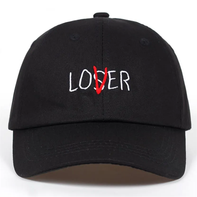 Homens Mulheres Loser Bordado Dadd Hat Capto de Baseball Cap