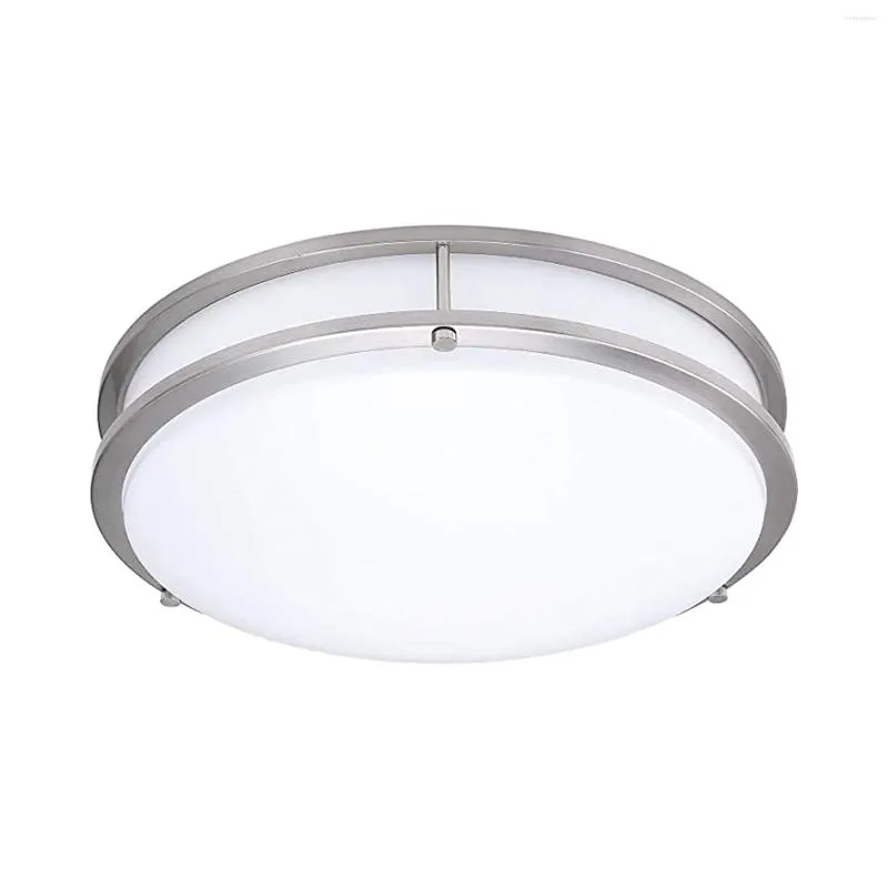 Ceiling Lights 10/12 Inch Led Lamp Dimmable Round Wide Beam Angle Even Light High Transmittance For Living