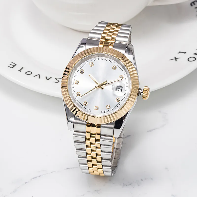 Luksusowy 2813 Mężczyzn Automatyczny zegarek mechaniczny 41 mm 904 L All Stal Stael Watch Kobiet 36 mm zegarek Super Bright Sapphire Waterproof Watch Montre de Luxe