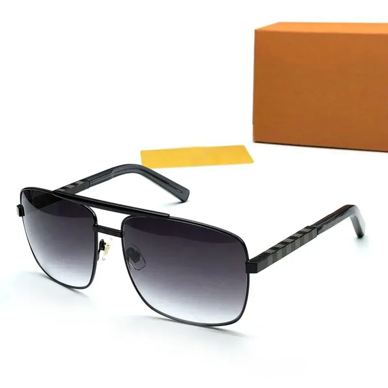 Męskie okulary przeciwsłoneczne dla mężczyzny projektanci okularów Kobieta amerykańskie okulary unisex ochrona złotych okularów z oryginalnymi okulary przeciwsłoneczne