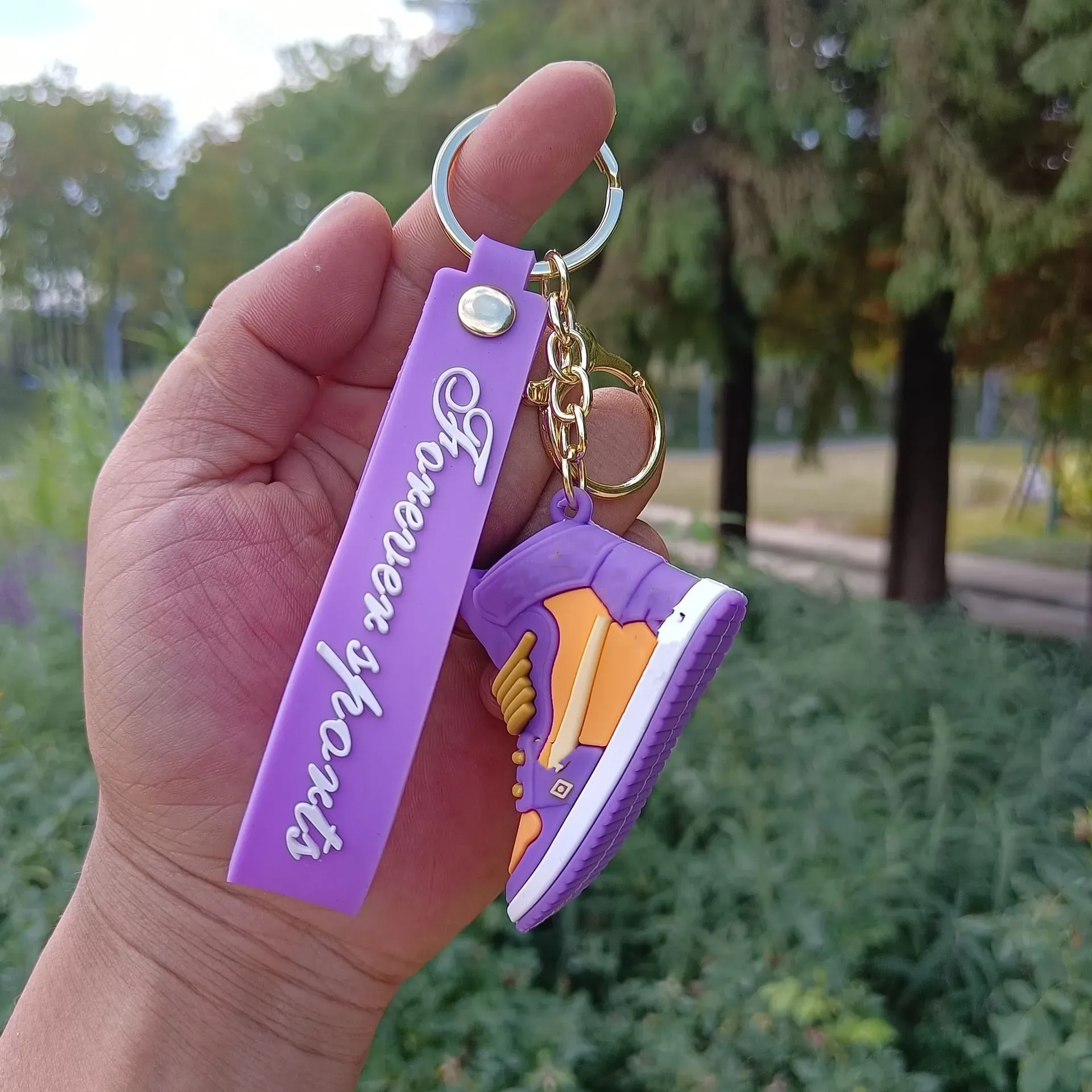 Shoe best sale keychain favors