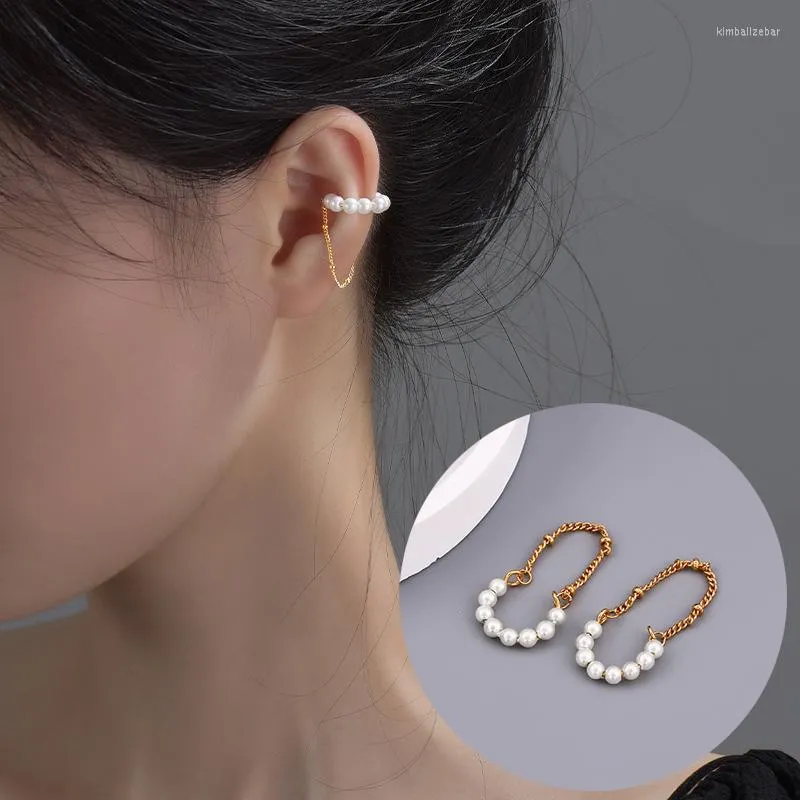 Fake ear cuff rosegold discount