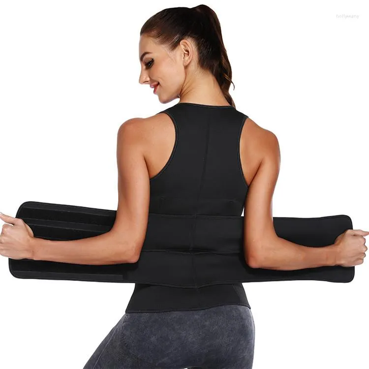 Damesjaberse sexy vrouwen afslanke ondergoed body shaper taille slanke riem yoga vest trainer shaperwear corrigerende onderborst