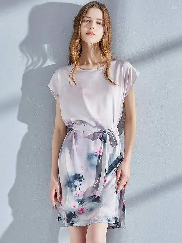 Robe satin style nuisette sales