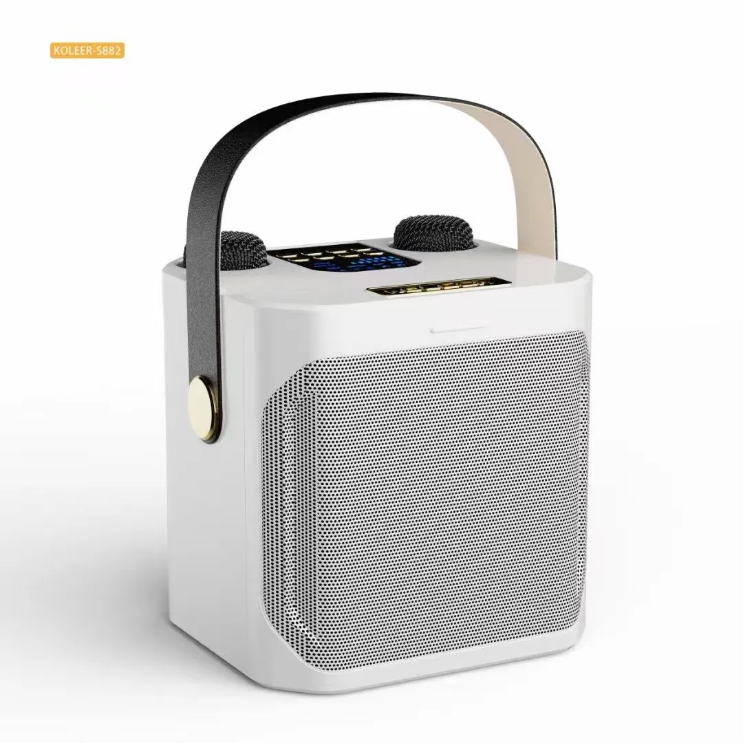 S882 Home TV KTV Set Wireless Bluetooth Speaker Microphone