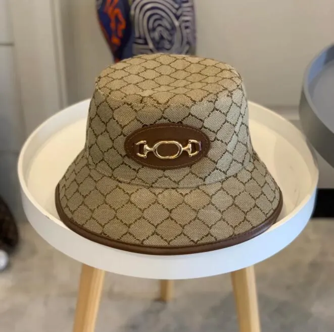 Summer Designer Bucket Hat Cap para hombres Mujer Gorras de béisbol Beanie Casquettes Fisherman Buckets Sombreros Patchwork con alta calidad Multi Colors
