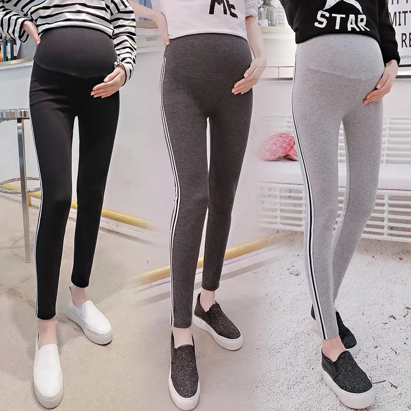 OkayMom Stripe Skinny Maternity Thick Maternity Leggings Low Waist U Shaped  Pencil Pants For Pregnant Women From Wuhuamaa, $15.58