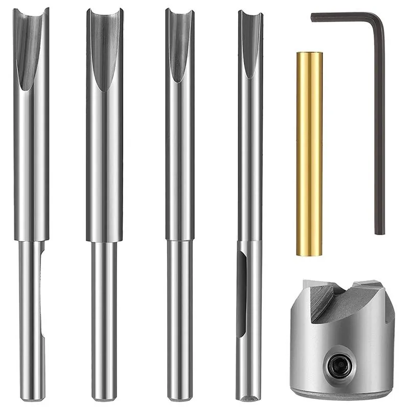 Contactdozen VENTE CHAUDE 7 pièces Kit de tondeuse à baril de stylo système de coupe de baril de stylo ensemble de tondeuse ensemble de tête de coupe adaptateur de manchon clé hexagonale